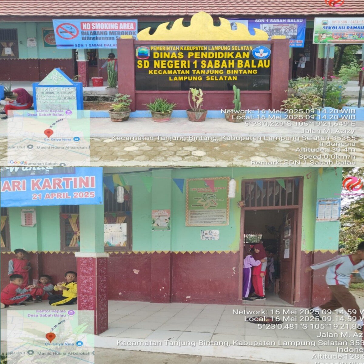 Dana puluhan Juta Setiap Tahun, Kondisi SDN 1 Sabah Malau Memperihatinkan, Dinas Pendidikan Lamsel Larang Kepsek Memberikan Informasi Dana Bos Kepada Siapapun