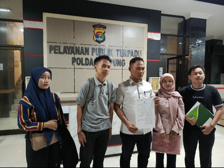 Dampingi Korban, LBH Ansor Lampung Laporkan Karang Indah Mall ke Polda  Buntut Penahanan Ijazah dan Permintaan Biaya Penebusan
