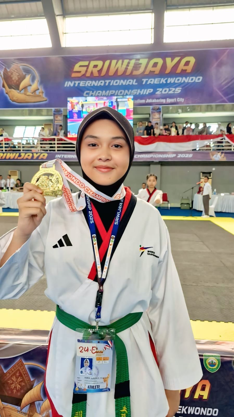 Siswi SD Muhammadiyah Soekarno Hatta Kotabumi Raih Medali Emas di Sumsel