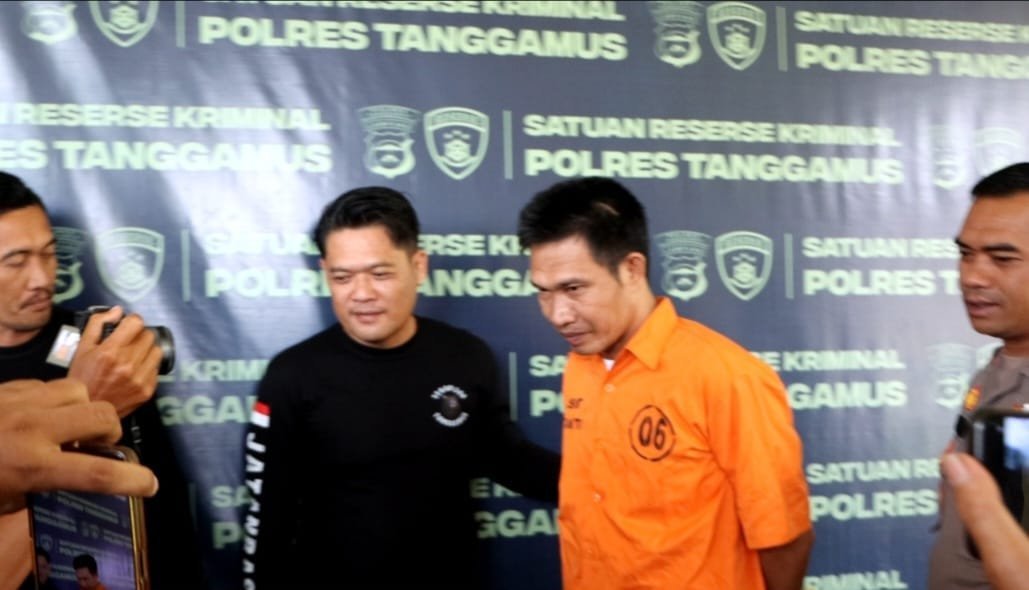 Dugaan Korupsi Dana Desa Lebih dari Rp1 Miliar, Satreskrim Polres Tanggamus Tahan Oknum Kakon Atar Lebar